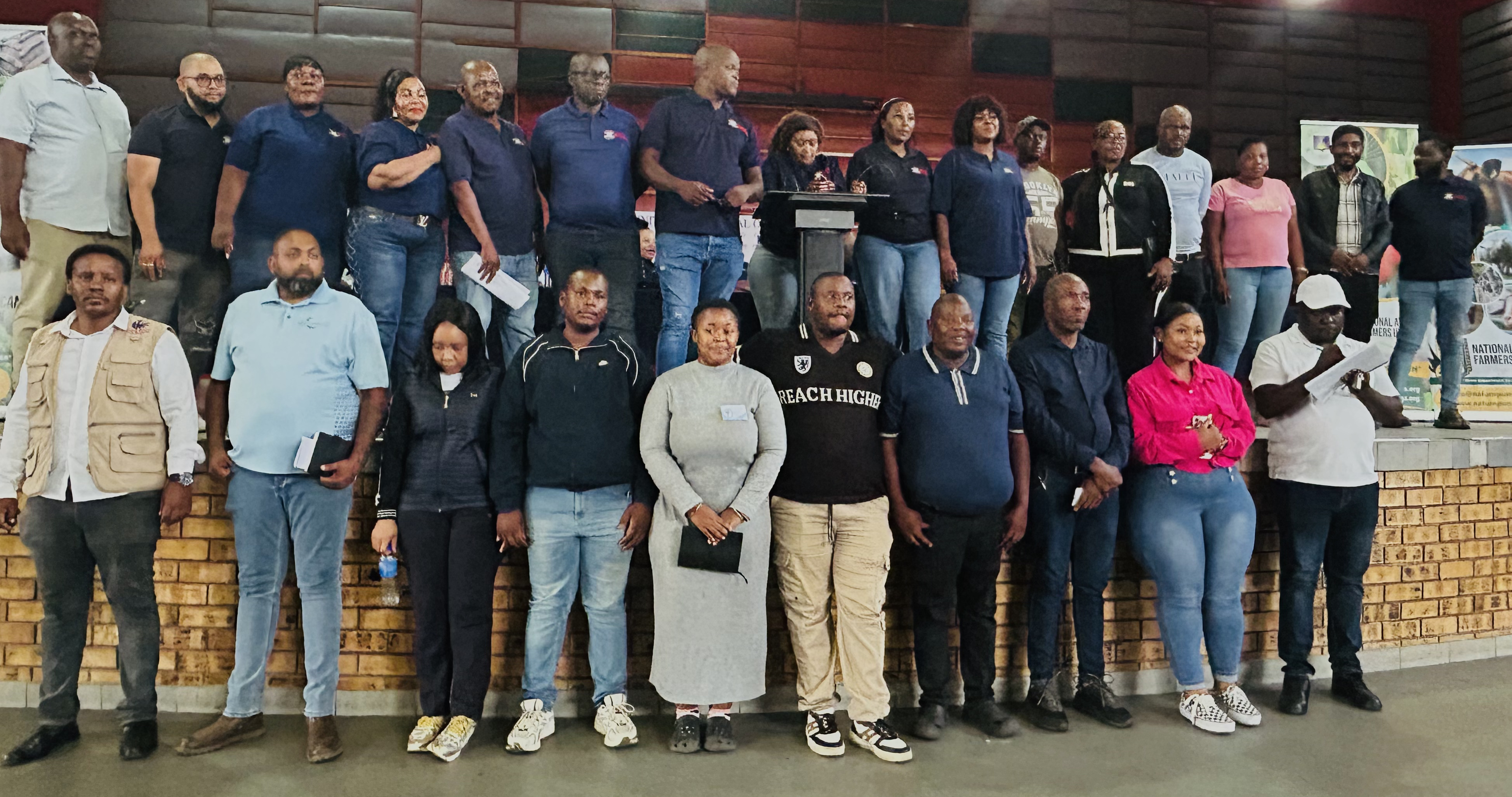 Newly elected NAFCOC Steve Tshwete task team