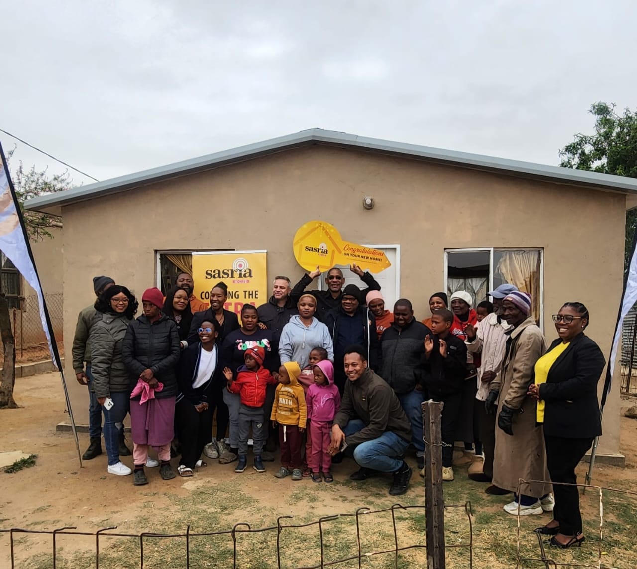 Amor and SASRIA’s housing initiative uplifts Delmas families