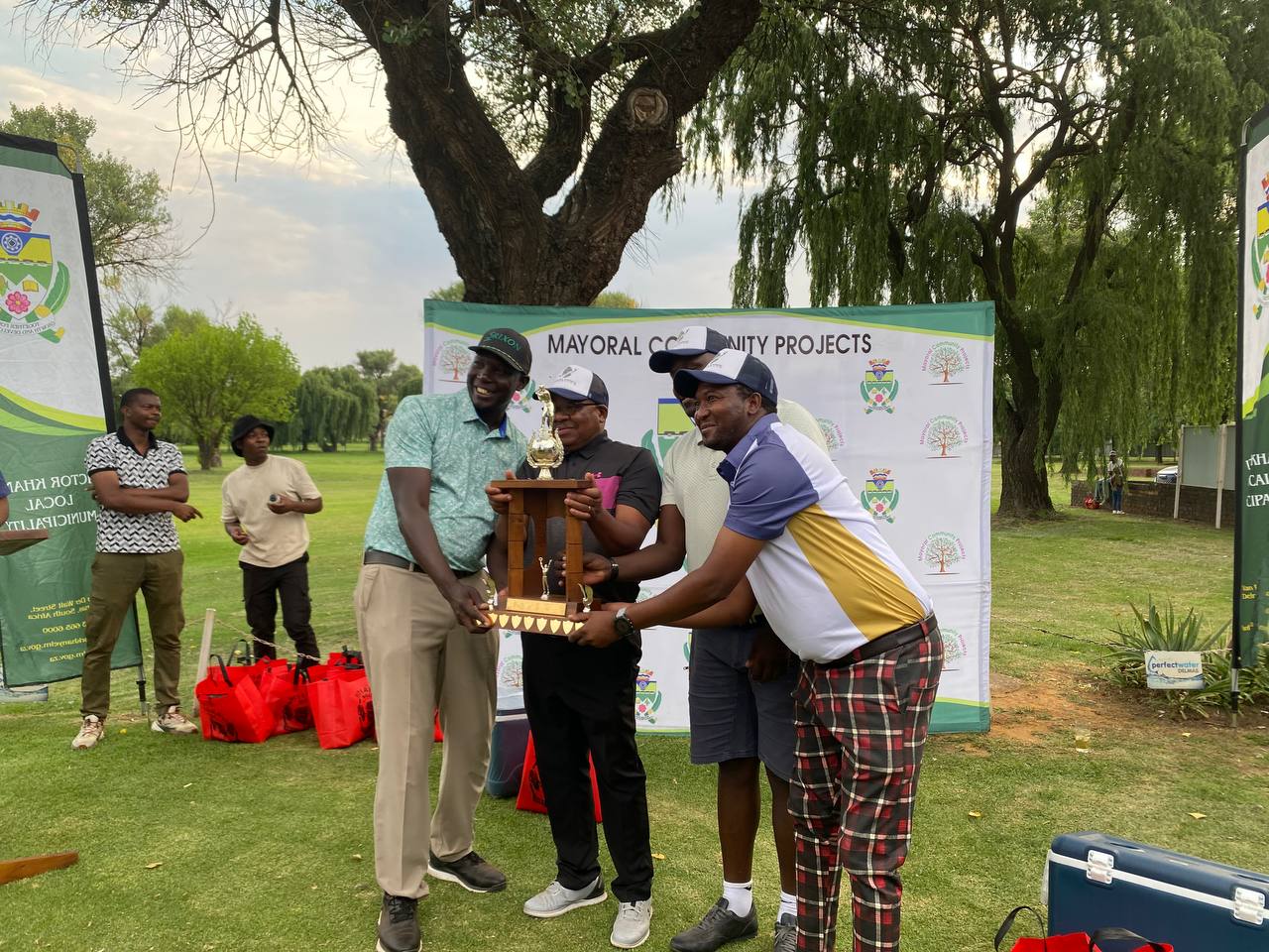 Victor Khanye municipality raises funds for tertiary support through charity golf day