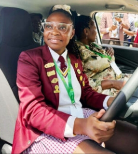 Gugu takes home a car as Mpumalanga’s matric top achiever