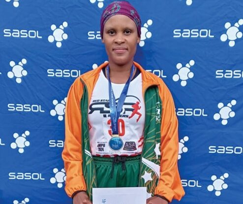 Delmas runner Lulu secures 3rd spot in Sasol marathon