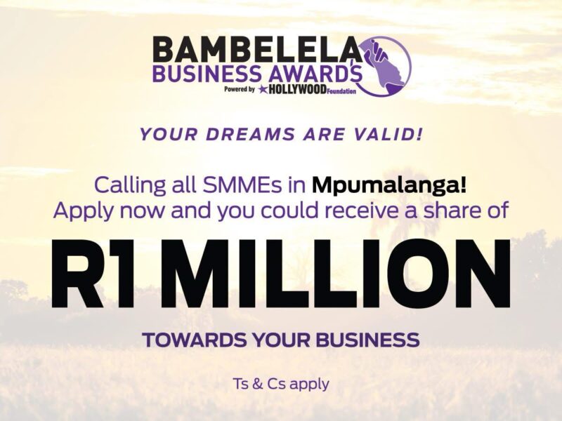 R1 million up for grabs at 2025 Hollywood Foundation Bambelela Awards