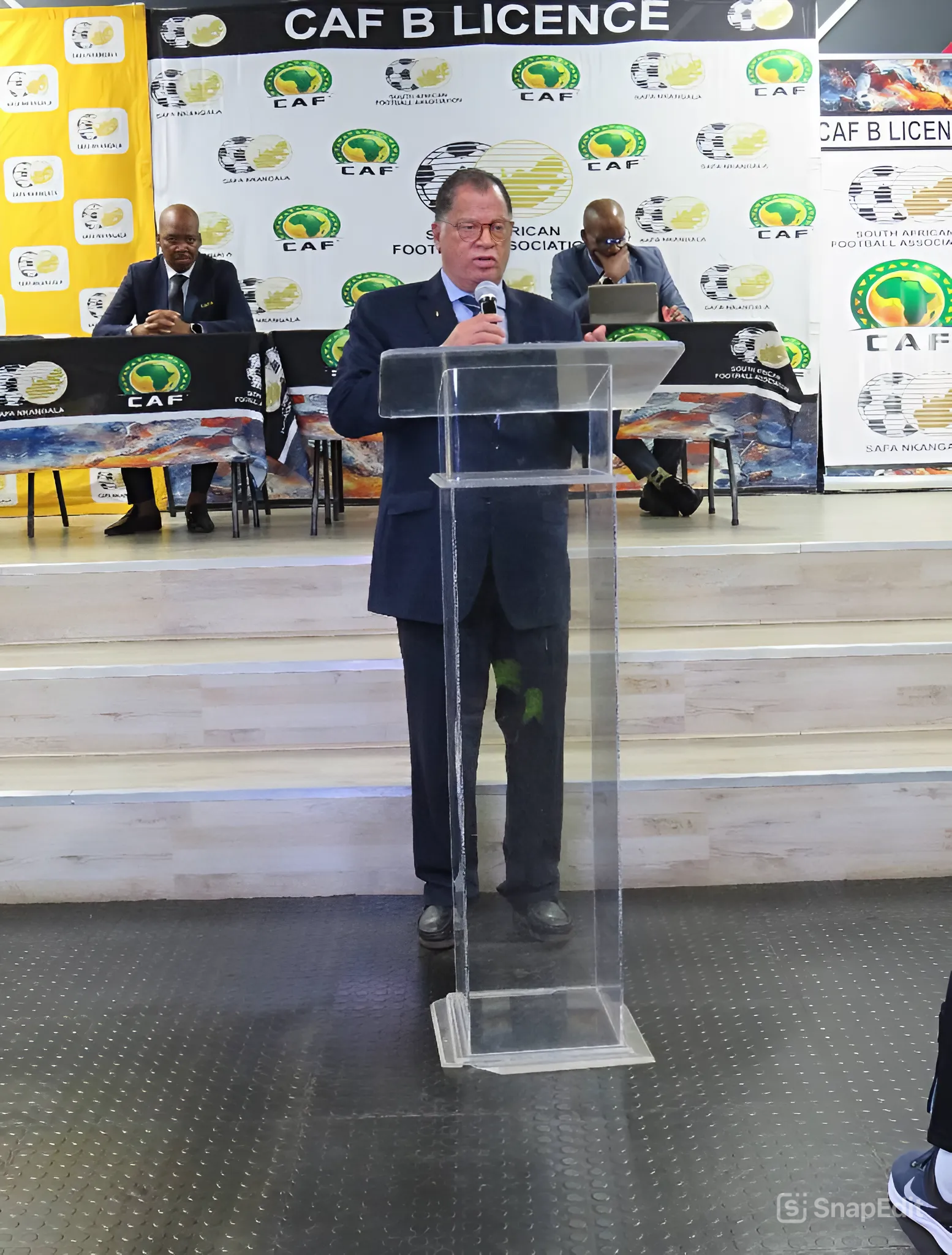 22 coaches earn CAF B licences through SAFA Nkangala