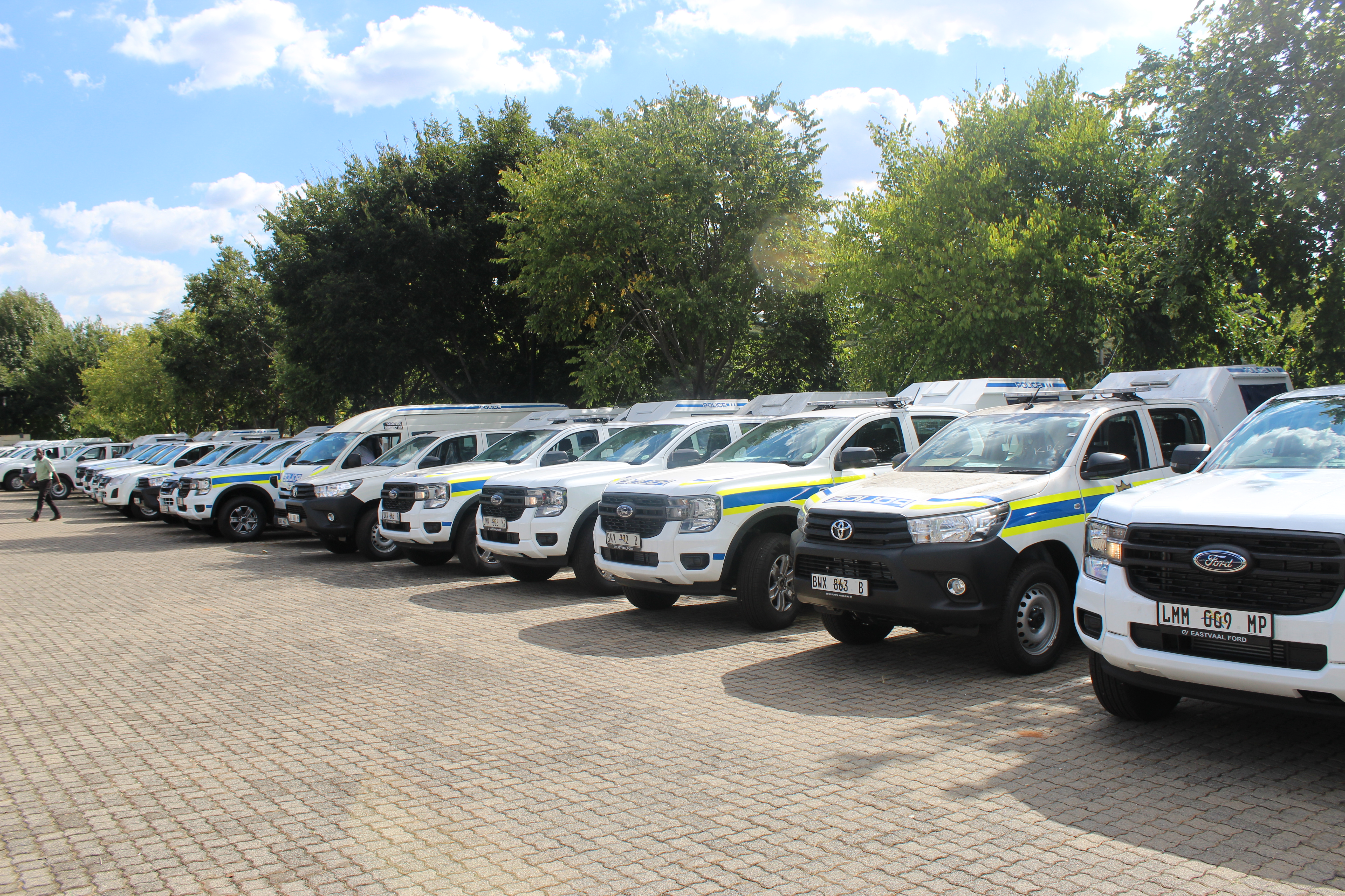 Mpumalanga SAPS receives 128 vehicles worth R101 million