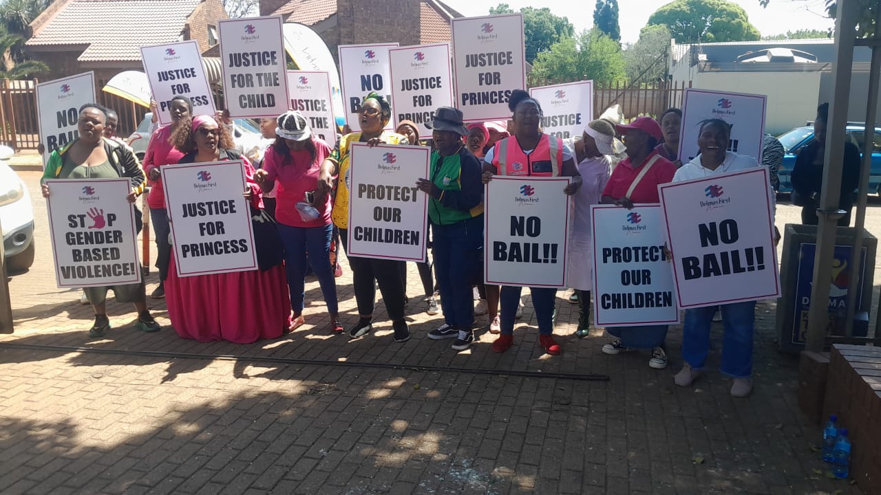 Delmas community demand justice for alleged rape of five-year-old child