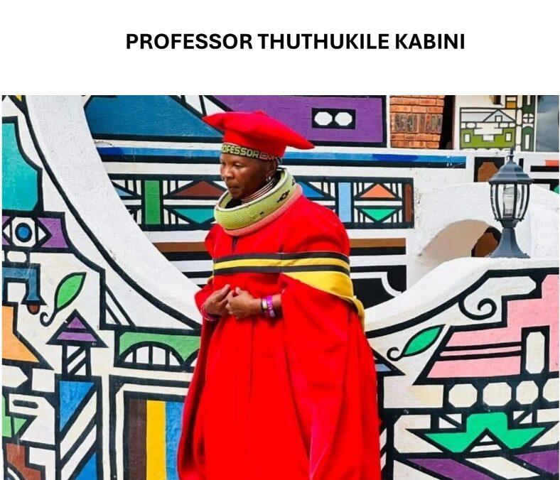 Professor Thuthukile Kabini is healing the nation through culture 