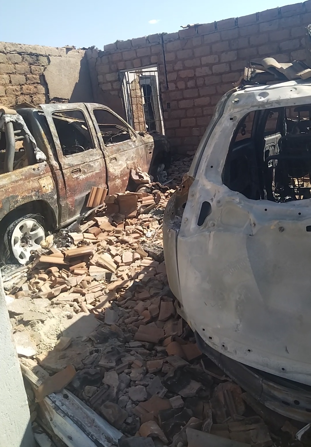 Former teacher asks for help after fire consumes her home into ashes