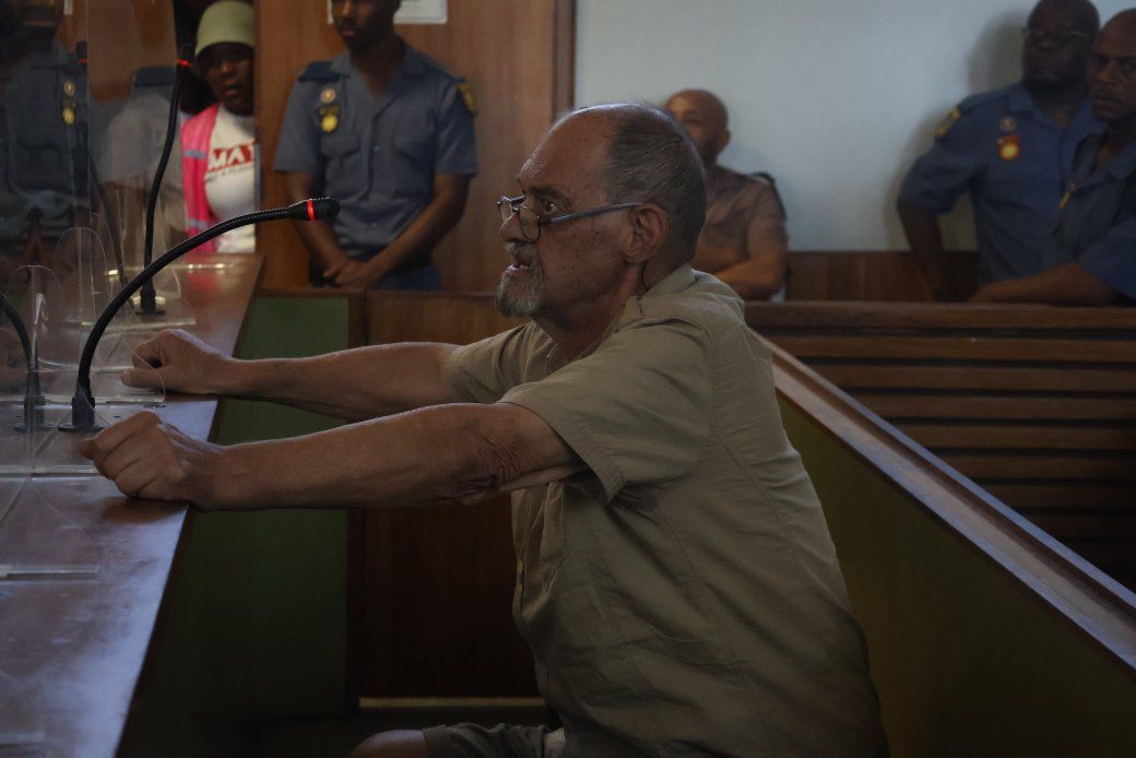 Murder accused Adriaan van Tonder fatally shot neighbour in the eye over water dispute