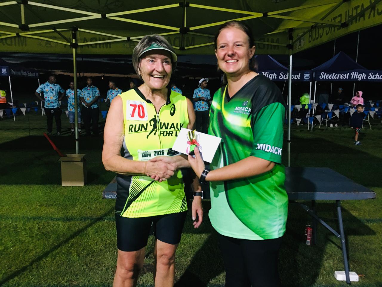 Old Medal Night Race lights up Steelcrest, promoting fitness and community spirit