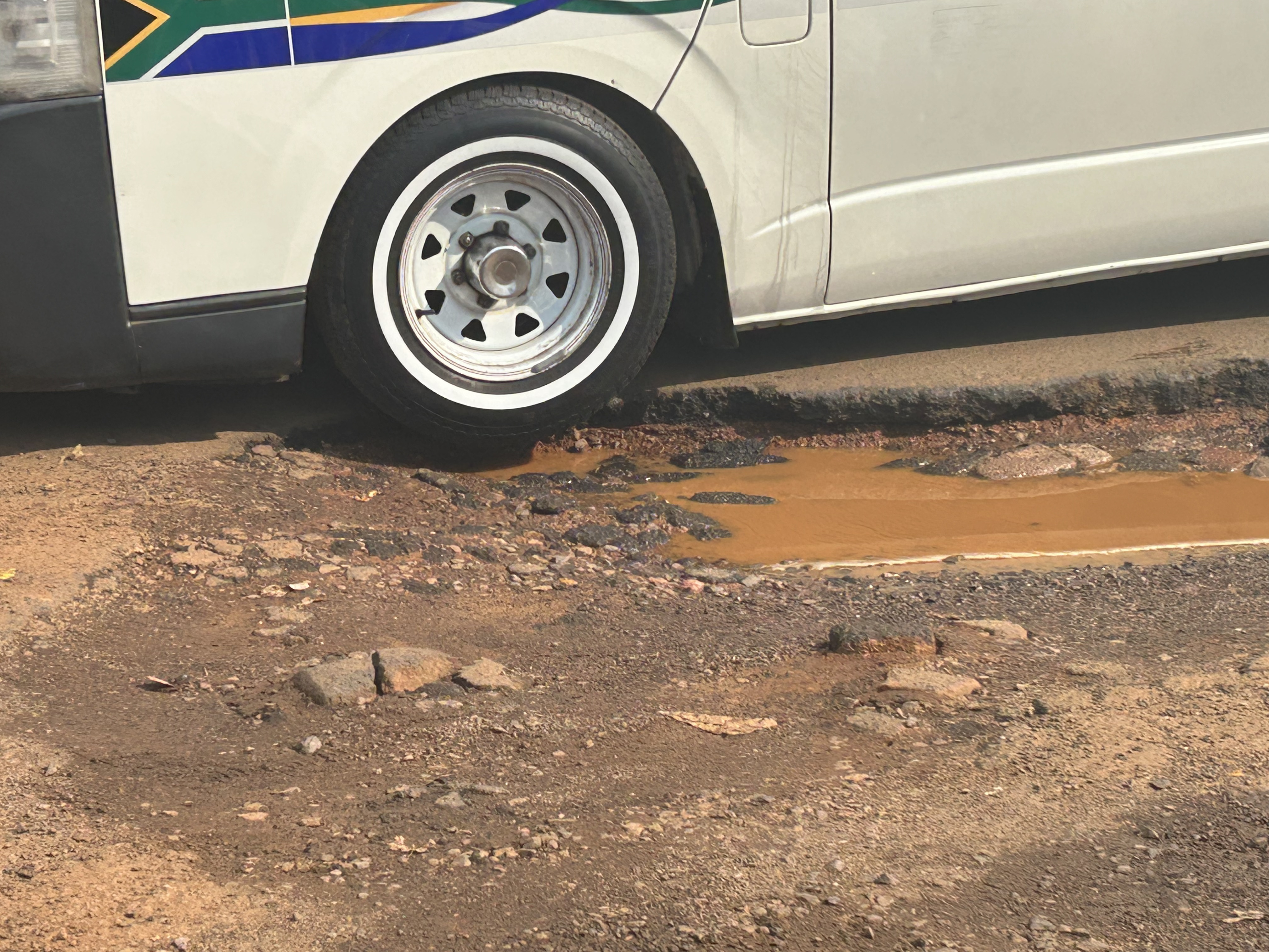 Pothole riddled town. Whose fault is it anyway?